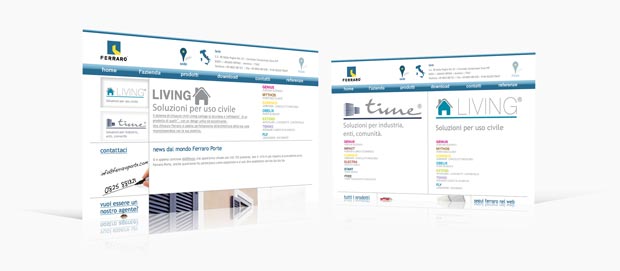 Sito Internet Vetrina - Cliente Ferraro